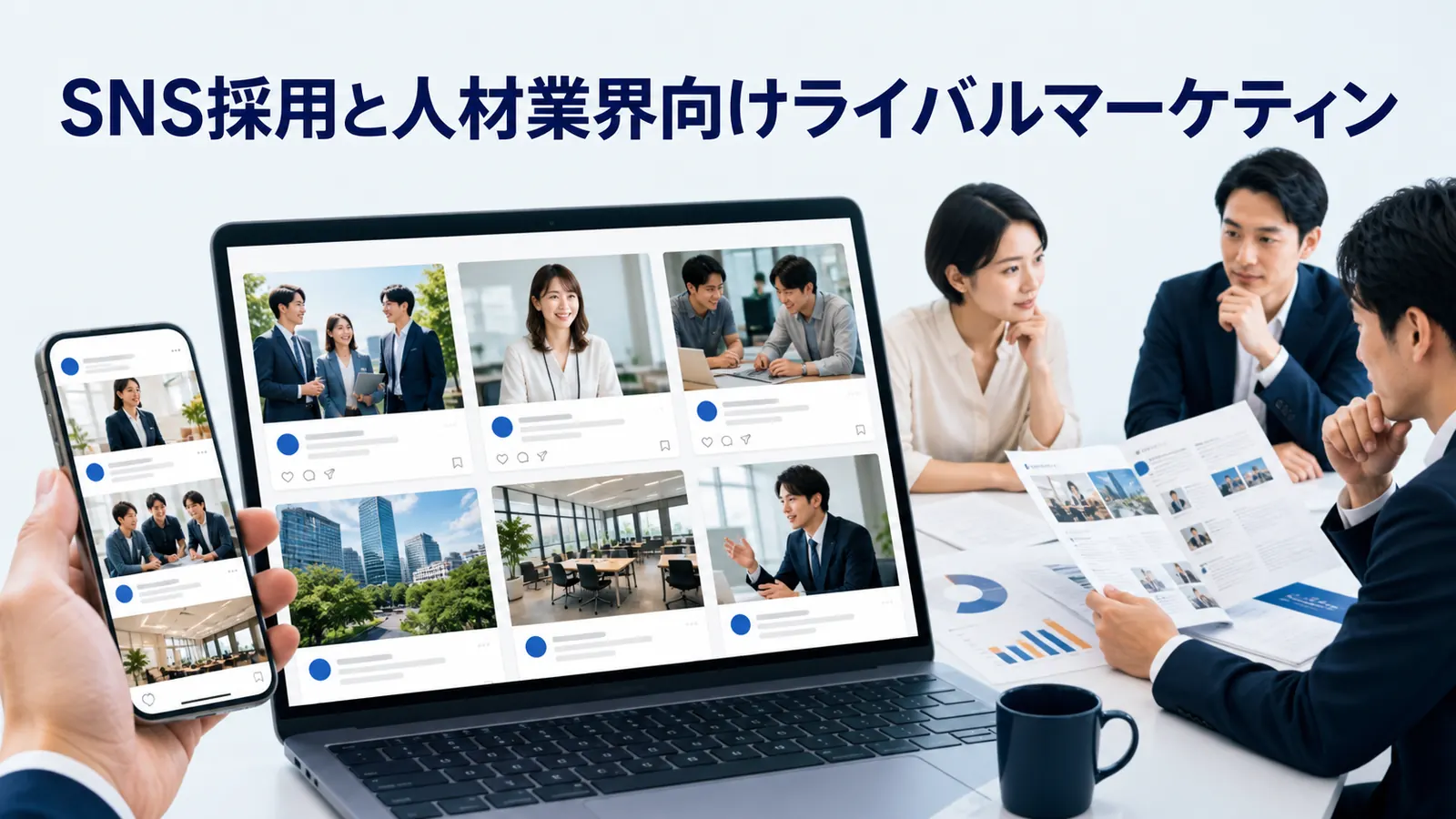 SNS採用と人材業界向けライバルマーケティン
