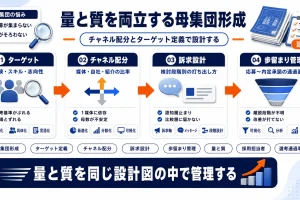 母集団形成とは？量と質を両立させる採用担当者向け設計ガイド