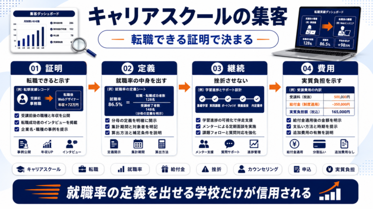 キャリアスクール 集客 featured Image 2.0