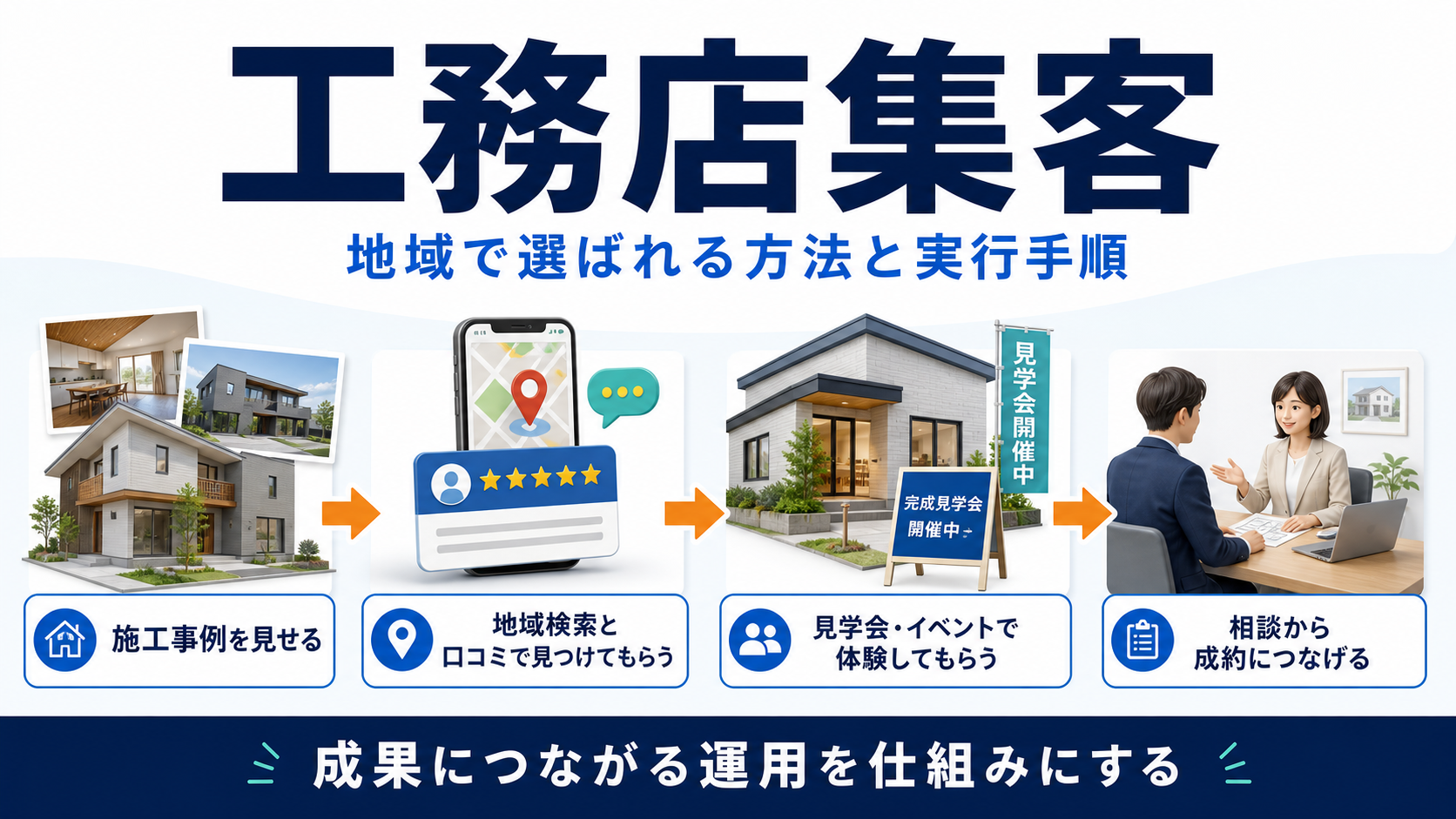 工務店の集客方法15選｜地域で選ばれる導線と実行手順
