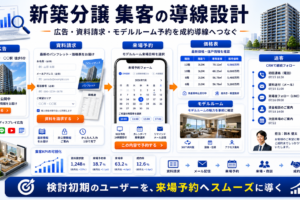 新築分譲 集客の方法｜問い合わせにつながる広告・LP・SEO導線を解説 Image 2.0 図解
