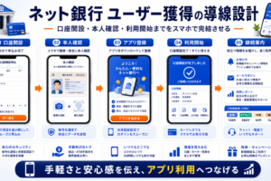 ネット銀行 ユーザー獲得の方法｜相談・申込につながる広告・LP・追客導線を解説 Image 2.0 図解