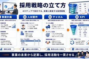 採用戦略 採用戦略 図解