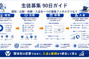 生徒募集の実務をまとめたImage 2.0図解
