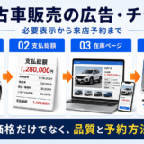 中古車販売の広告・チラシの作り方｜必要表示と来店につなげる構成
