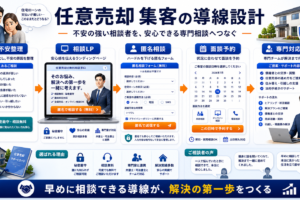 任意売却 集客の方法｜問い合わせにつながる広告・LP・SEO導線を解説 Image 2.0 図解