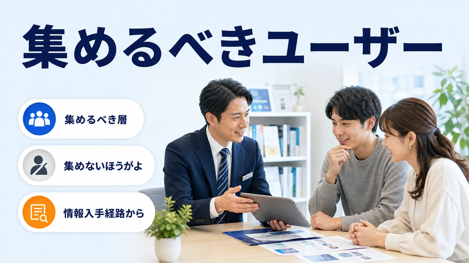 集めるべきユーザー