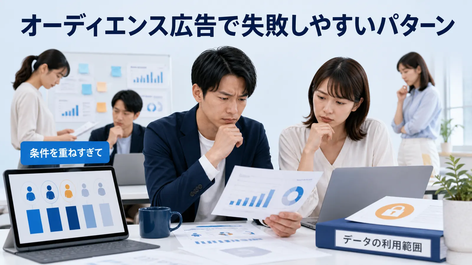 オーディエンス広告で失敗しやすいパターン