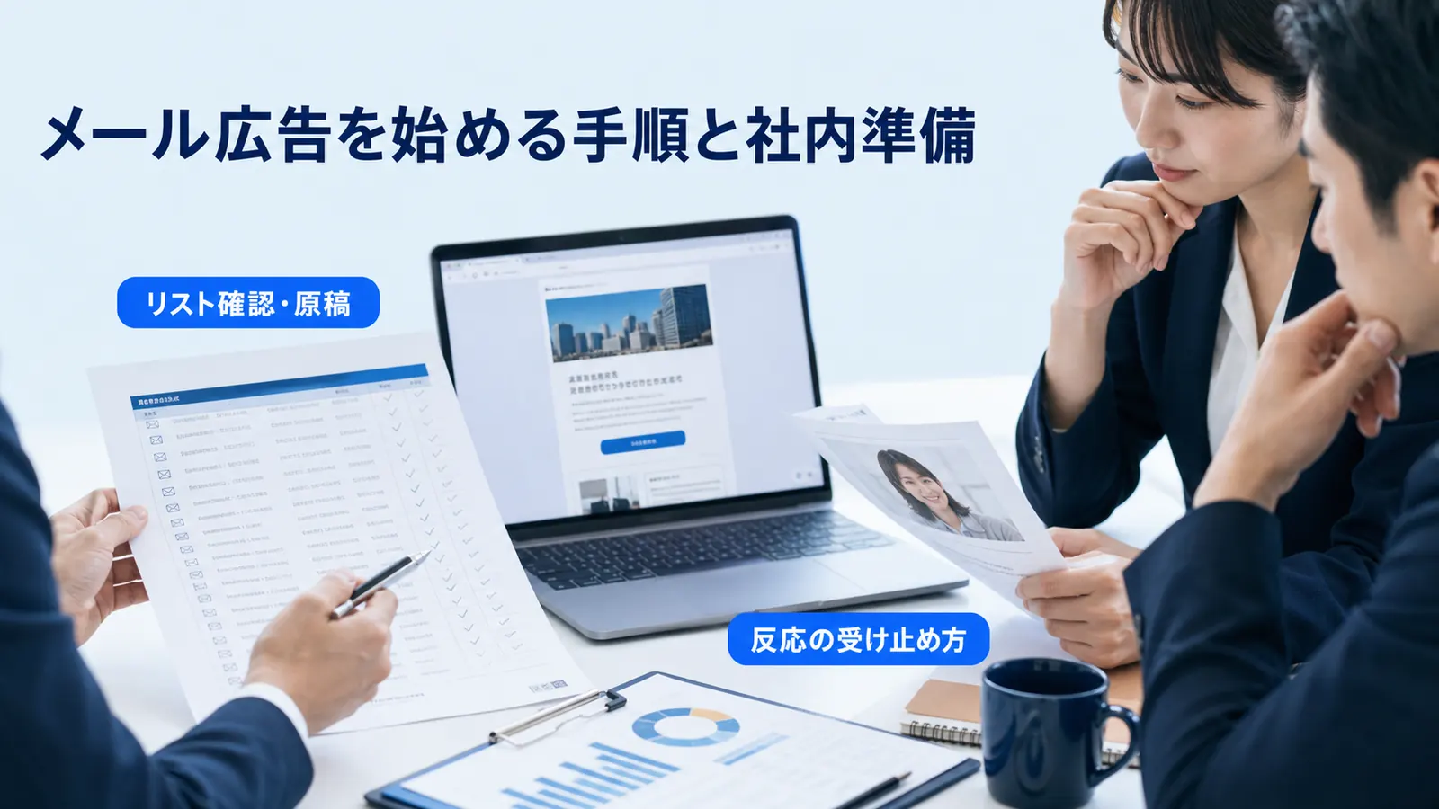 メール広告を始める手順と社内準備