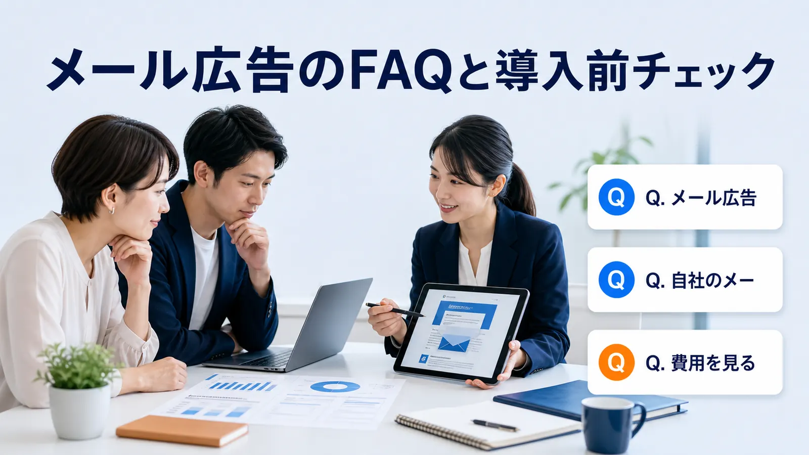 メール広告のFAQと導入前チェック