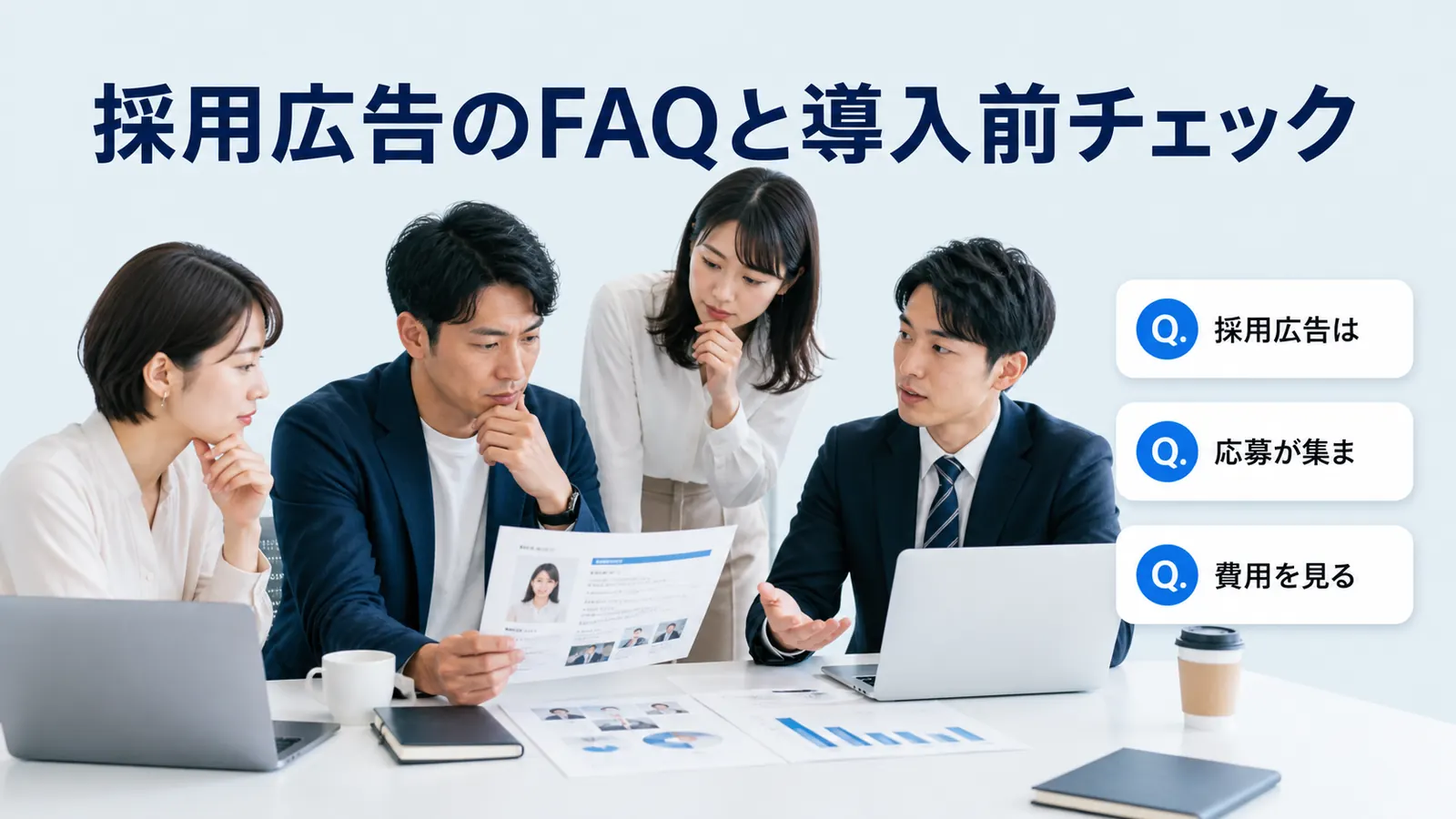 採用広告のFAQと導入前チェック