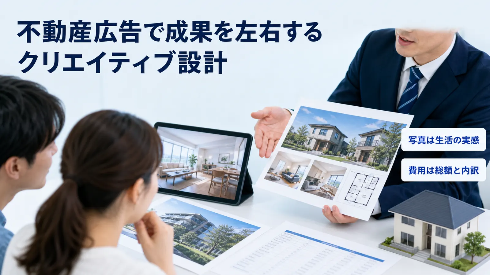 不動産広告で成果を左右するクリエイティブ設計