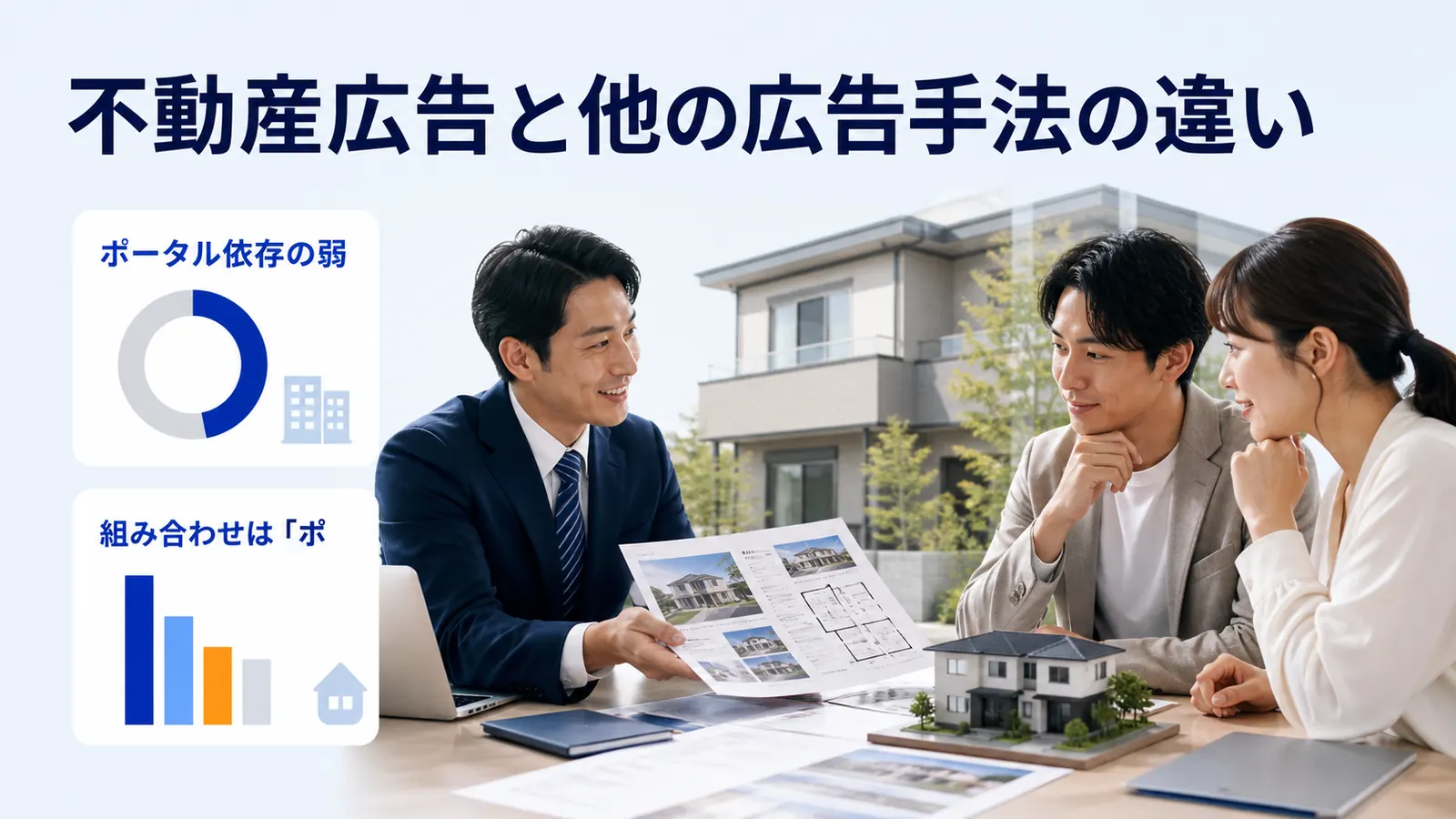不動産広告と他の広告手法の違い