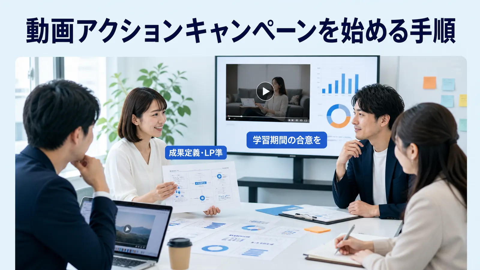 動画アクションキャンペーンを始める手順