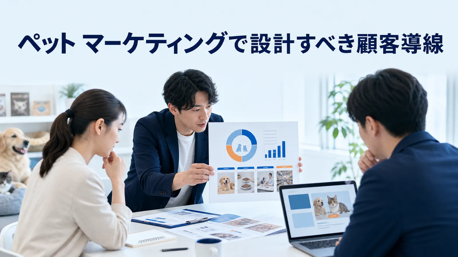 ペット マーケティングで設計すべき顧客導線