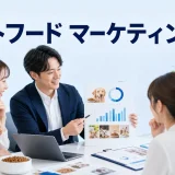 ペットフード マーケティングとはを内容別のオリジナル構図で整理した図解