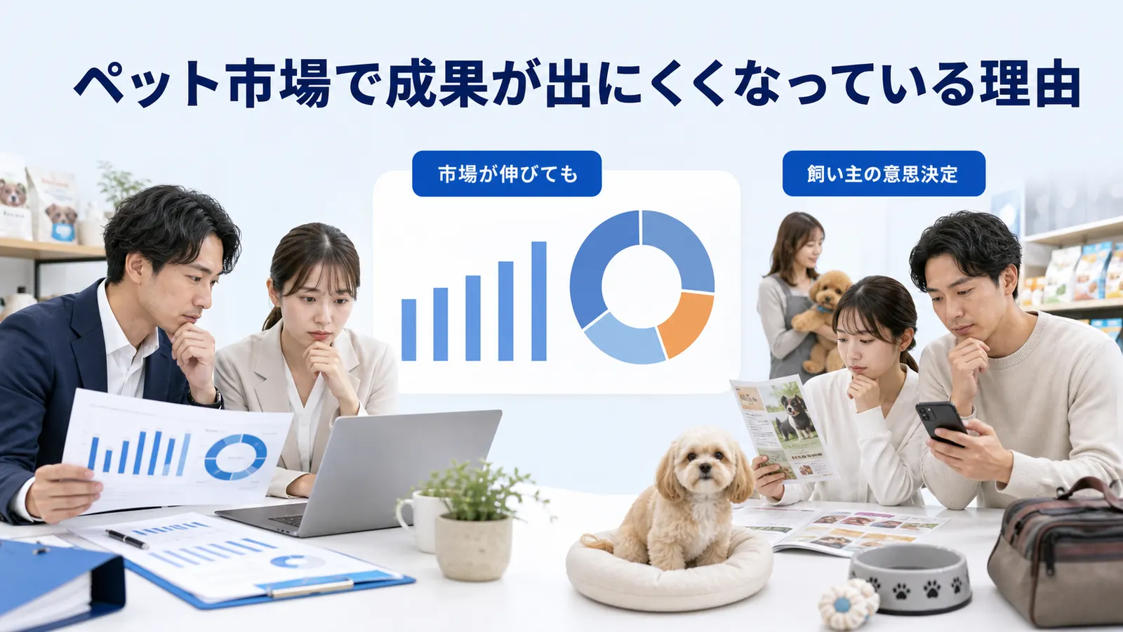 ペット市場で成果が出にくくなっている理由