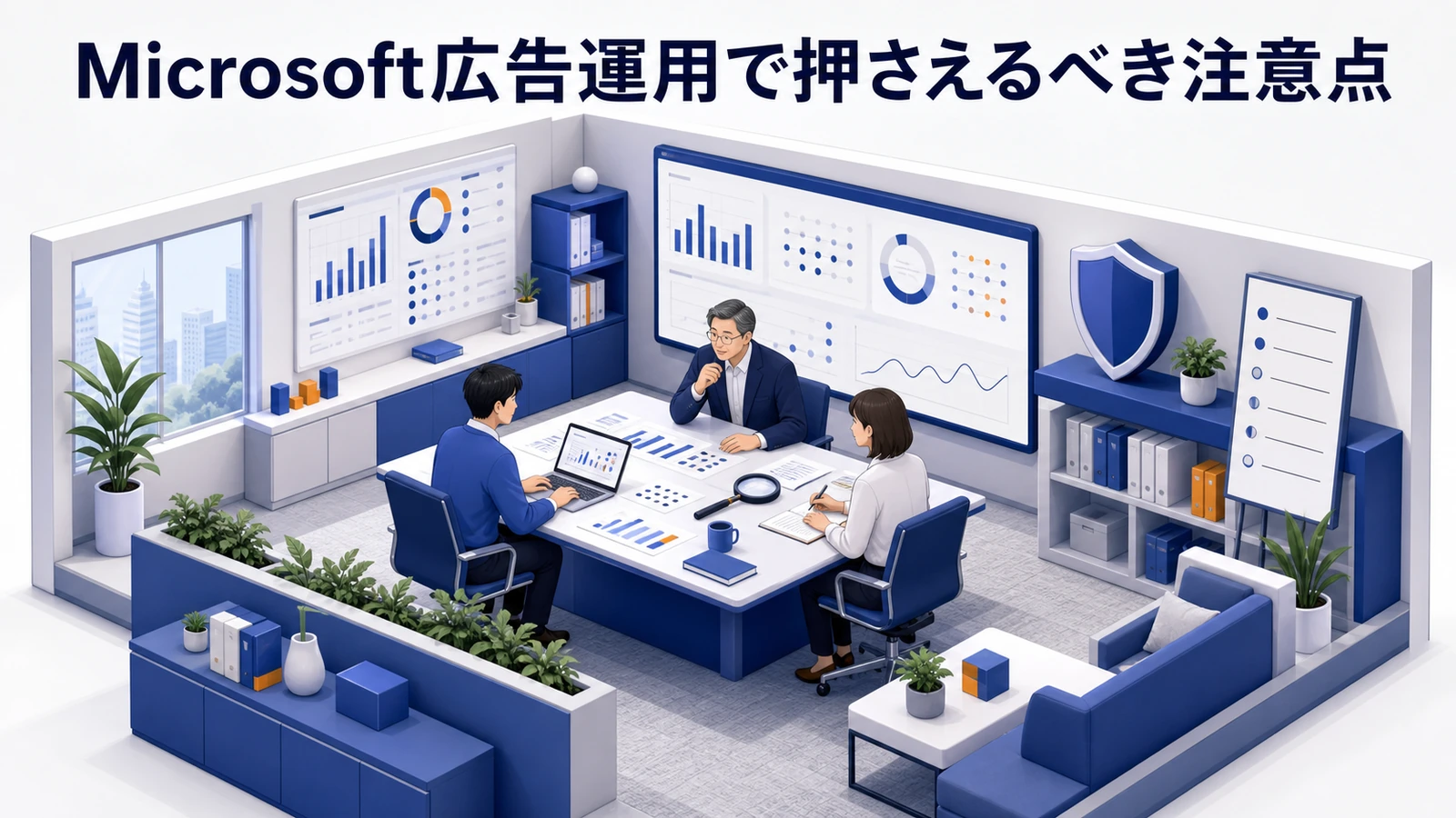 Microsoft広告運用の注意点 Image 2.0図解