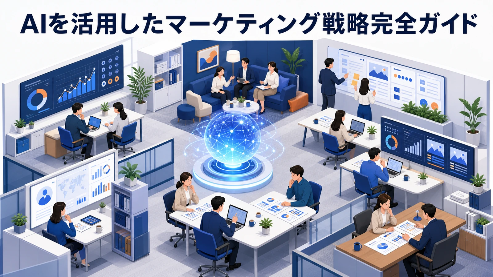 【2026年最新】マーケティング戦略におけるAI活用術完全ガイド｜ChatGPT・Claude・Gemini・GPT-4o対応 Image 2.0 図解