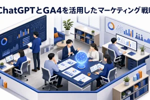 【2026年最新】ChatGPTとGA4を活用したマーケティング戦略完全ガイド|Gemini AI・Looker Studio連携まで Image 2.0 図解