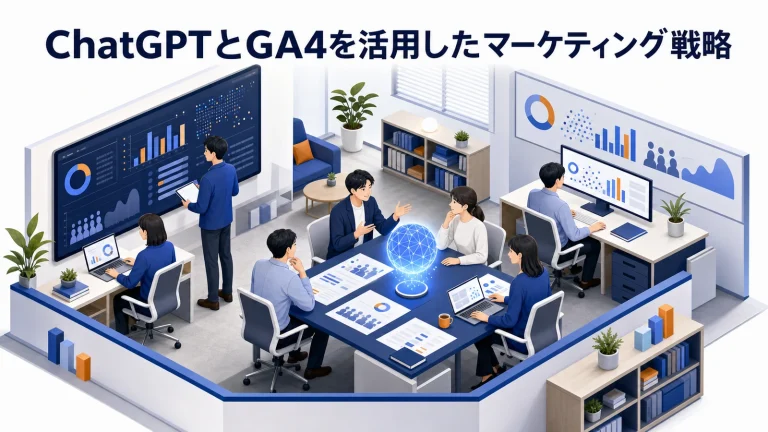 【2026年最新】ChatGPTとGA4を活用したマーケティング戦略完全ガイド｜Gemini AI・Looker Studio連携まで Image 2.0 図解