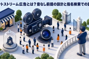 アウトストリーム広告とは？音なし前提の設計と指名検索での評価 Image 2.0 図解