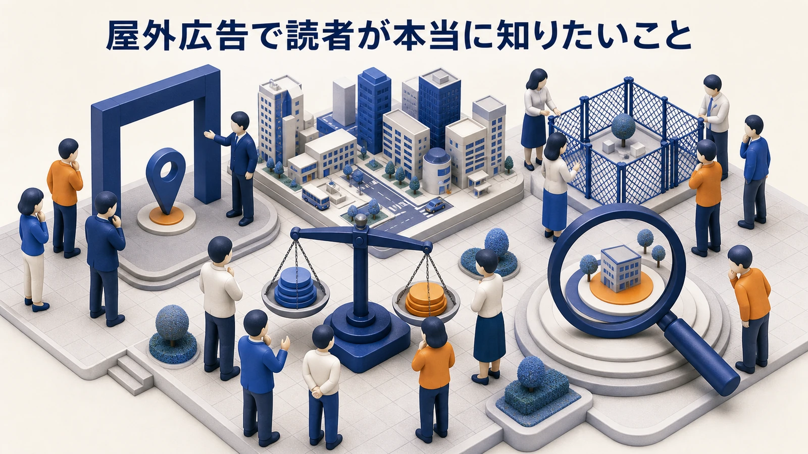 屋外広告で読者が本当に知りたいことを解説するimage2.0インフォグラフィック