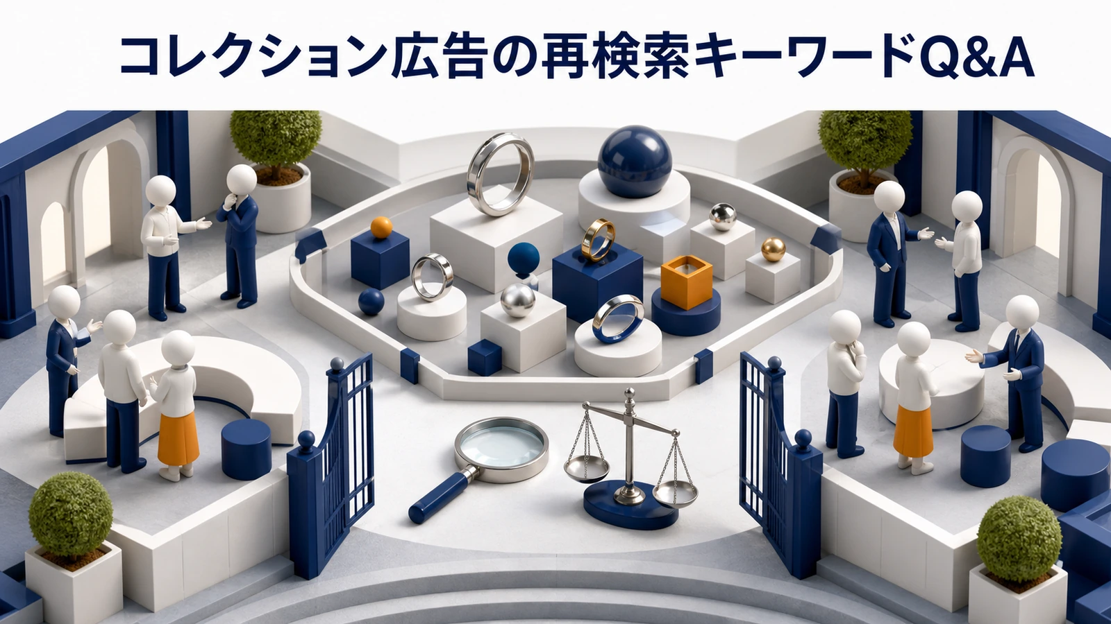 コレクション広告の再検索キーワードQ&Aを解説するimage2.0インフォグラフィック