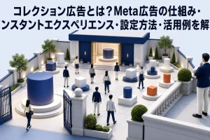 コレクション広告とは？Meta広告の仕組み・インスタントエクスペリエンス・設定方法・活用例を解説 Image 2.0 図解