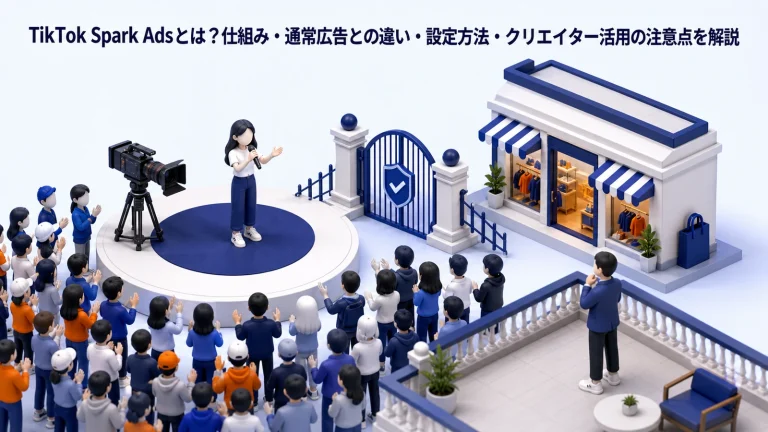 TikTok Spark Adsとは?仕組み・通常広告との違い・設定方法・クリエイター活用の注意点を解説 Image 2.0 図解