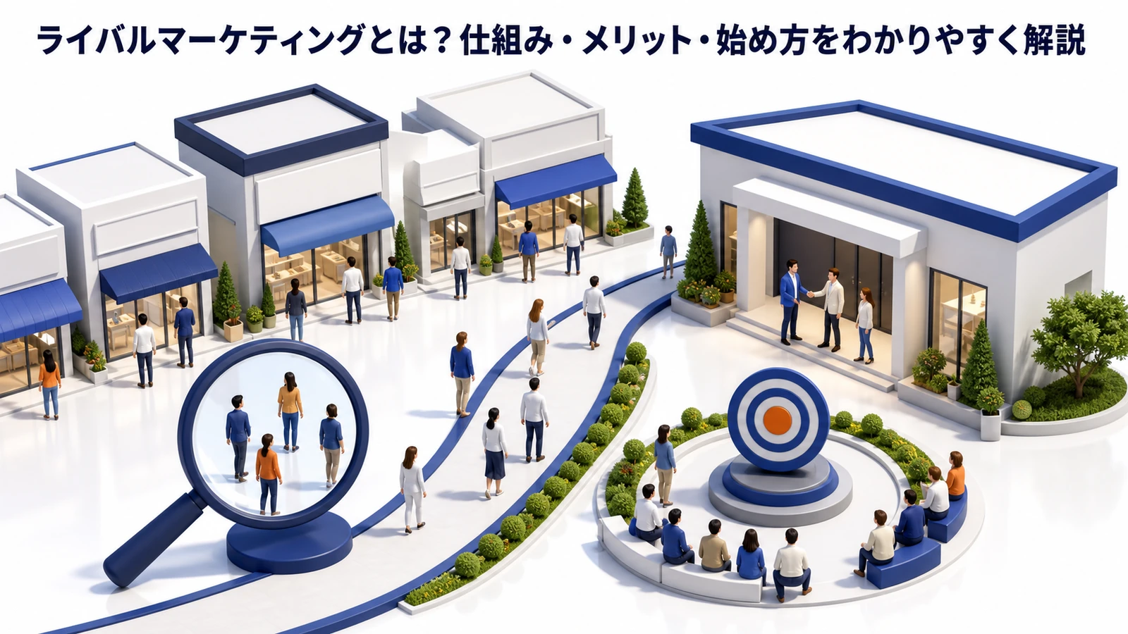 ライバルマーケティングとは？仕組み・メリット・始め方をわかりやすく解説 Image 2.0 図解