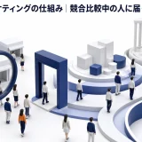 ライバルマーケティングの仕組み|競合比較中の人に届く流れを解説 Image 2.0 図解