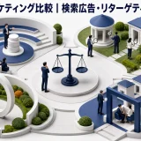 ライバルマーケティング比較｜検索広告・リターゲティングとの違い Image 2.0 図解