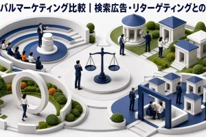 ライバルマーケティング比較｜検索広告・リターゲティングとの違い Image 2.0 図解