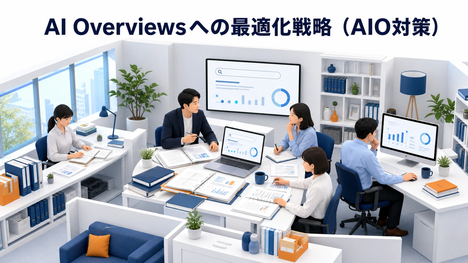 AI Overviewsへの最適化戦略とAIO対策を整理したImage 2.0図解
