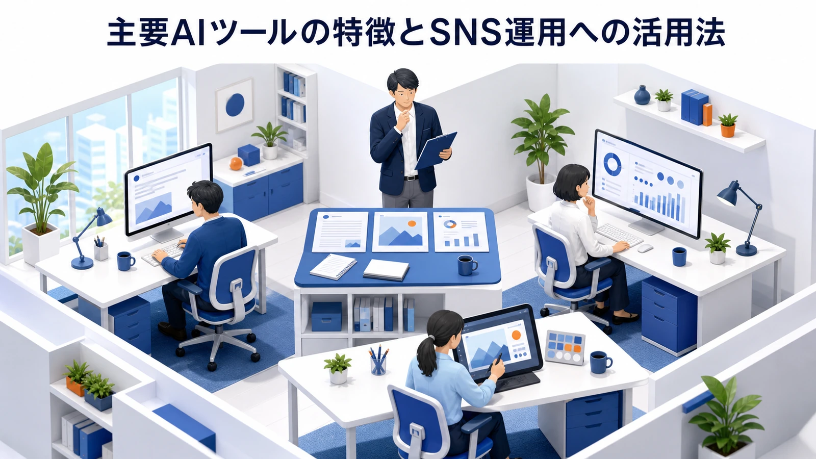 【2026年最新】AIツールを活用したSNS運用術完全ガイド｜ChatGPT・Claude・Gemini・GPT-4oで自動化・効率化 図解02