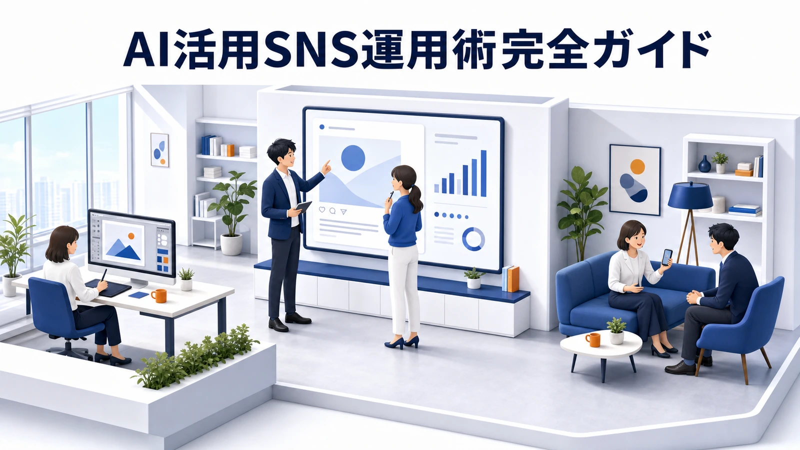 【2026年最新】AIツールを活用したSNS運用術完全ガイド｜ChatGPT・Claude・Gemini・GPT-4oで自動化・効率化 Image 2.0 図解
