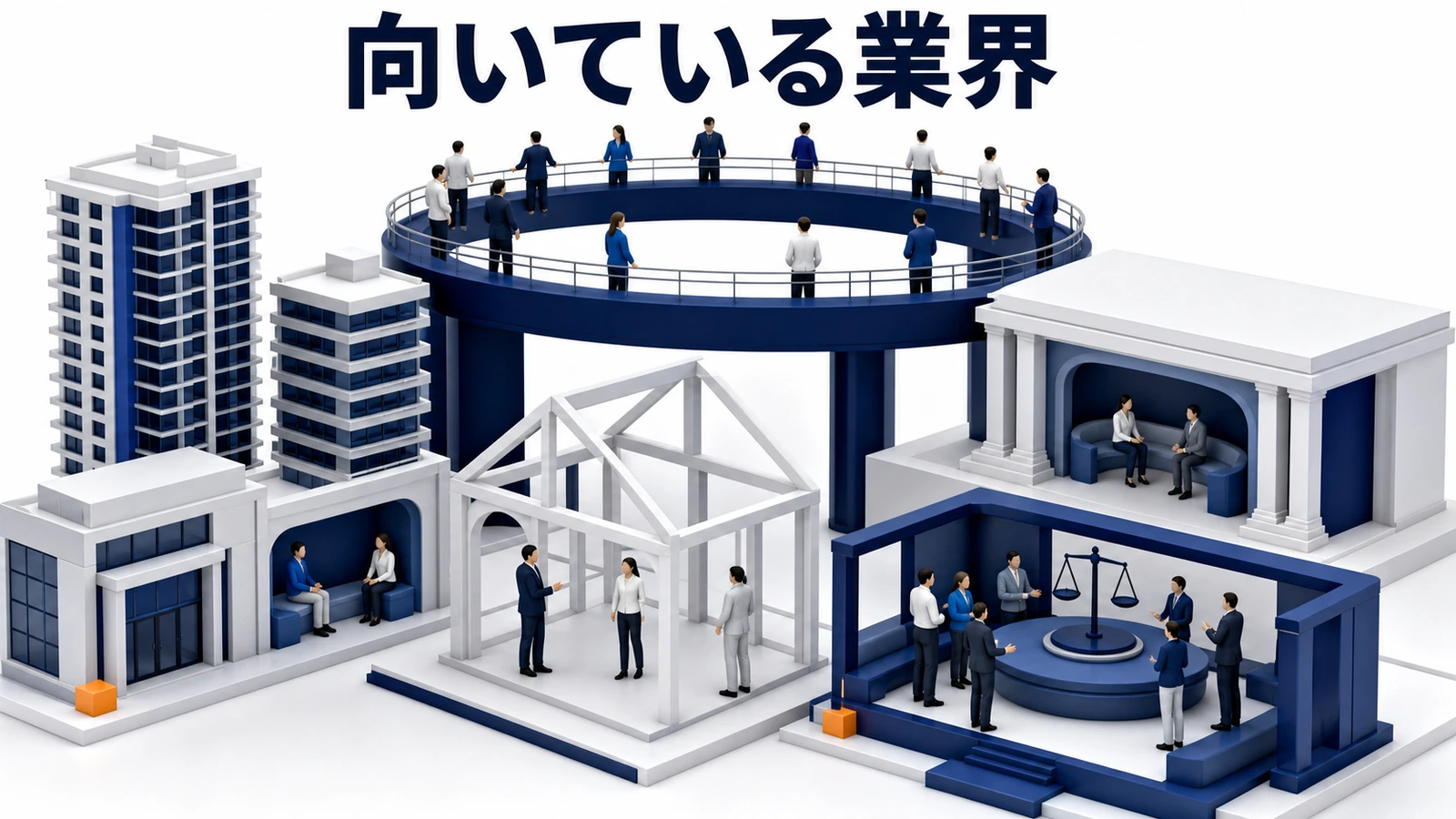 向いている業界の図解 Image 2.0図解