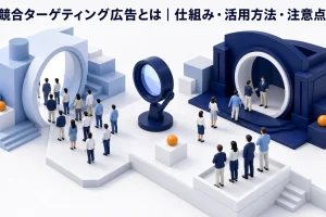 競合ターゲティング広告とは｜仕組み・活用方法・注意点 Image 2.0 図解