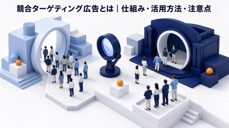 競合ターゲティング広告とは|仕組み・活用方法・注意点 Image 2.0 図解