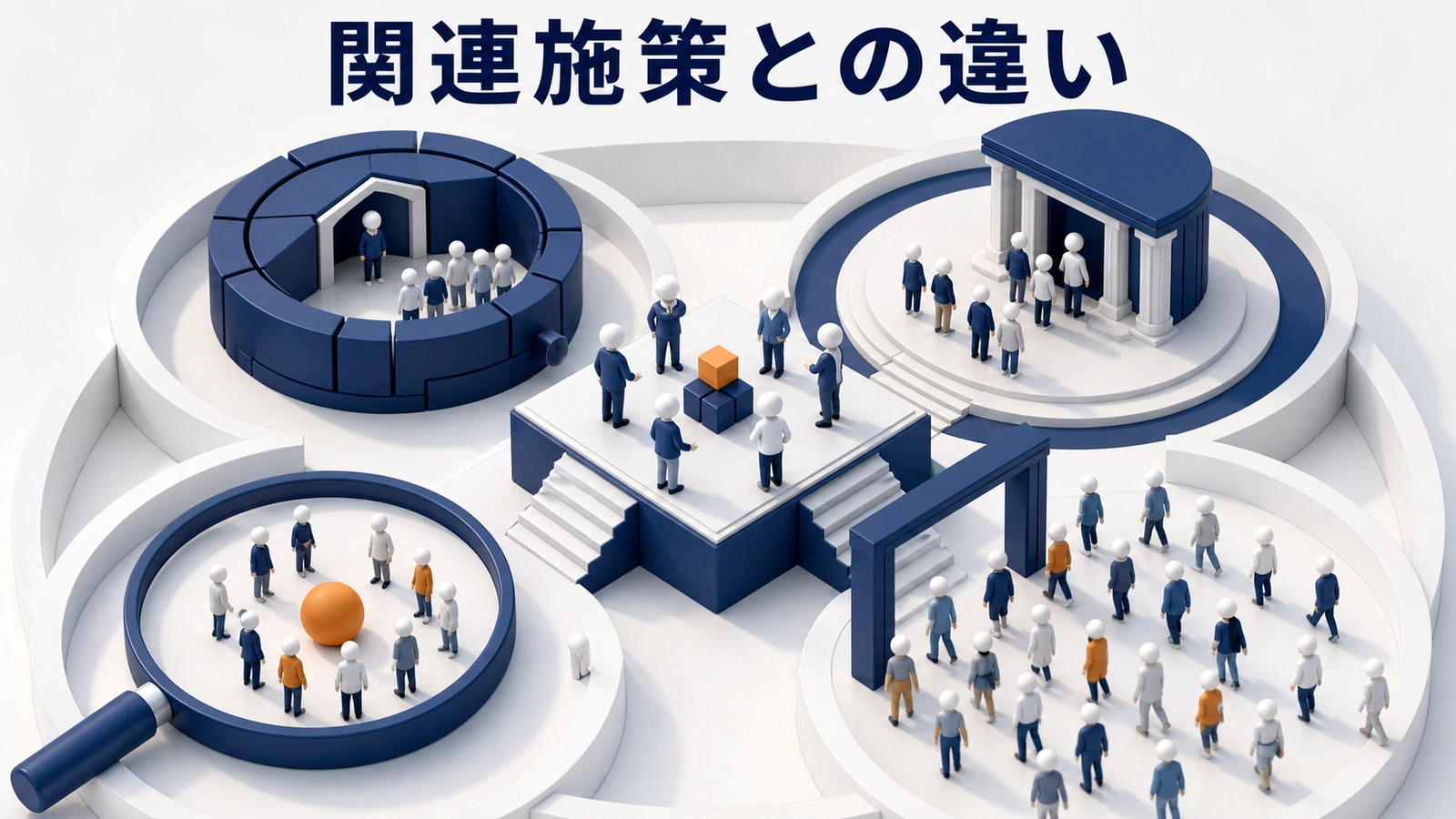 関連施策との違いの図解 Image 2.0図解