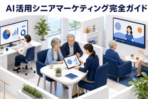 【2026年最新】シニア層に響くAI活用マーケティング完全ガイド｜ChatGPT・LINE・YouTube戦略とヘルステック対応 Image 2.0 図解