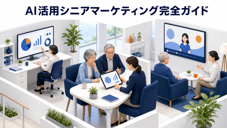 【2026年最新】シニア層に響くAI活用マーケティング完全ガイド|ChatGPT・LINE・YouTube戦略とヘルステック対応 Image 2.0 図解