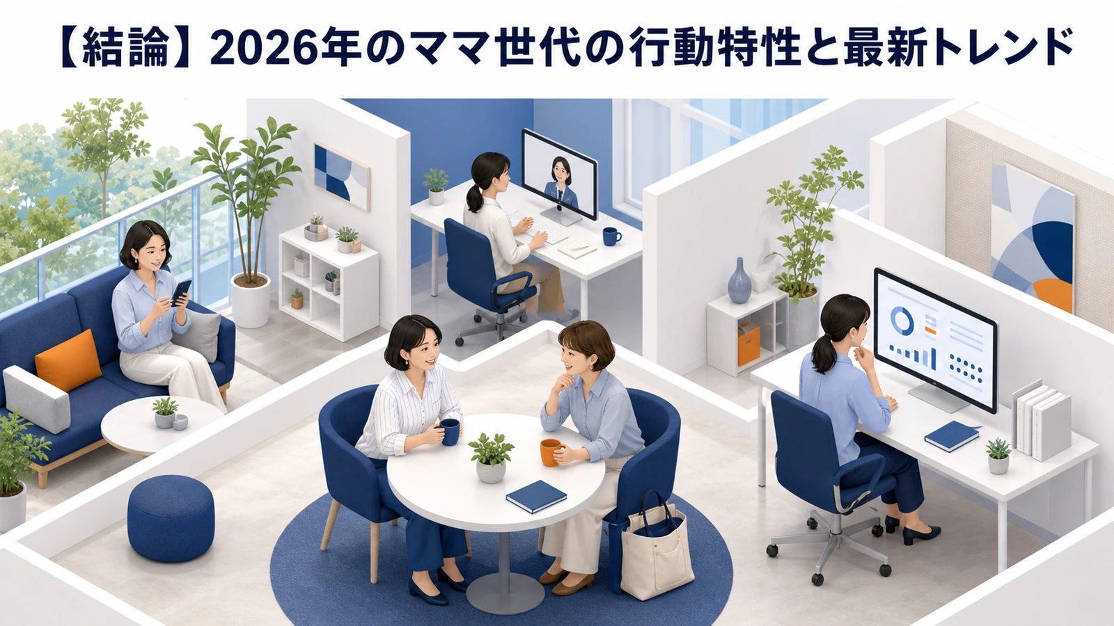 【2026年最新】ママ世代の心をつかむAIマーケティング完全ガイド|ChatGPT・Claude活用・TikTok/Reels・コミュニティ戦略 2026年のママ世代の行動特性と最新トレンド Image 2.0図解