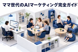 【2026年最新】ママ世代の心をつかむAIマーケティング完全ガイド｜ChatGPT・Claude活用・TikTok/Reels・コミュニティ戦略 Image 2.0 図解