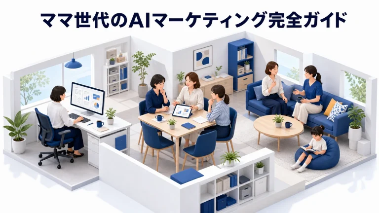 【2026年最新】ママ世代の心をつかむAIマーケティング完全ガイド|ChatGPT・Claude活用・TikTok/Reels・コミュニティ戦略 Image 2.0 図解