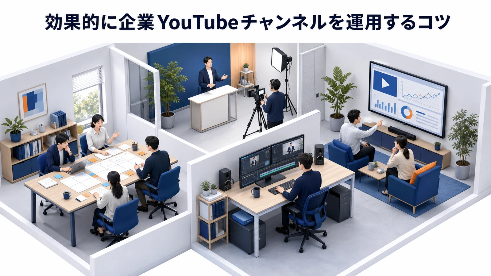【2026年最新】企業YouTubeチャンネル運用完全ガイド｜Shorts戦略・AI編集ツール・YouTube SEO・CTV対応 図解03