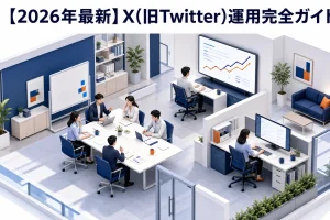 【2026年最新】X(旧Twitter)運用完全ガイド｜アルゴリズム変化・Grok AI・プレミアム機能・スレッド戦略まで Image 2.0 図解