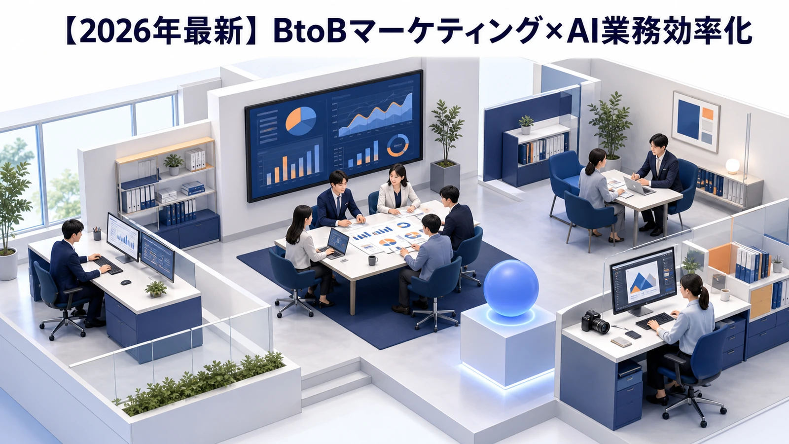 【2026年最新】BtoBマーケター必見！ChatGPT・Claude・Geminiで実現する業務効率化アイデア5選 Image 2.0 図解