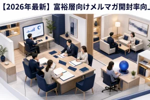 【2026年最新】富裕層に刺さるメルマガ開封率向上の秘訣｜AI パーソナライズ・Apple Mail対策・エンゲージメント分析まで Image 2.0 図解